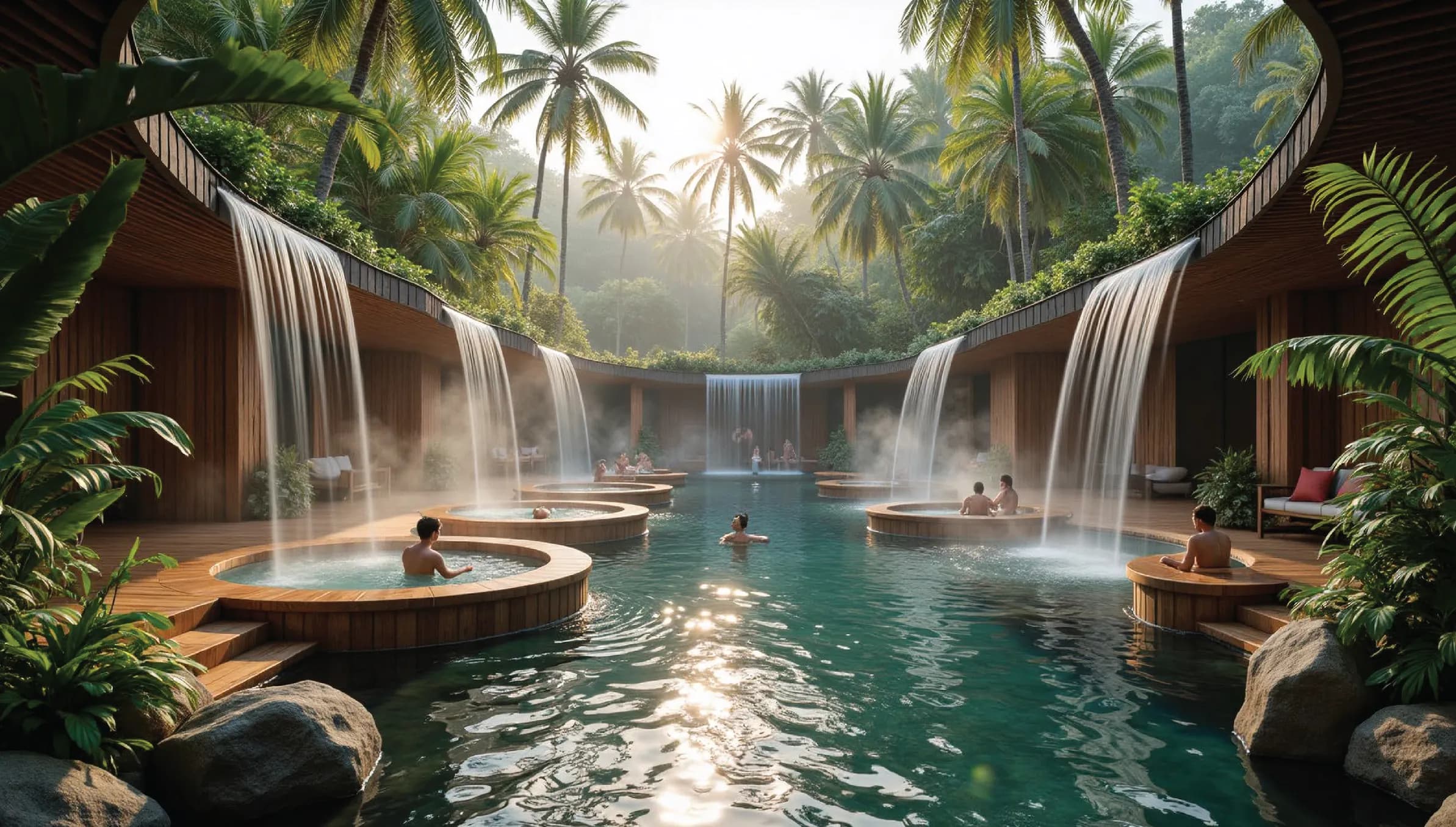 Công viên khoáng nóng và trị liệu sức khỏe